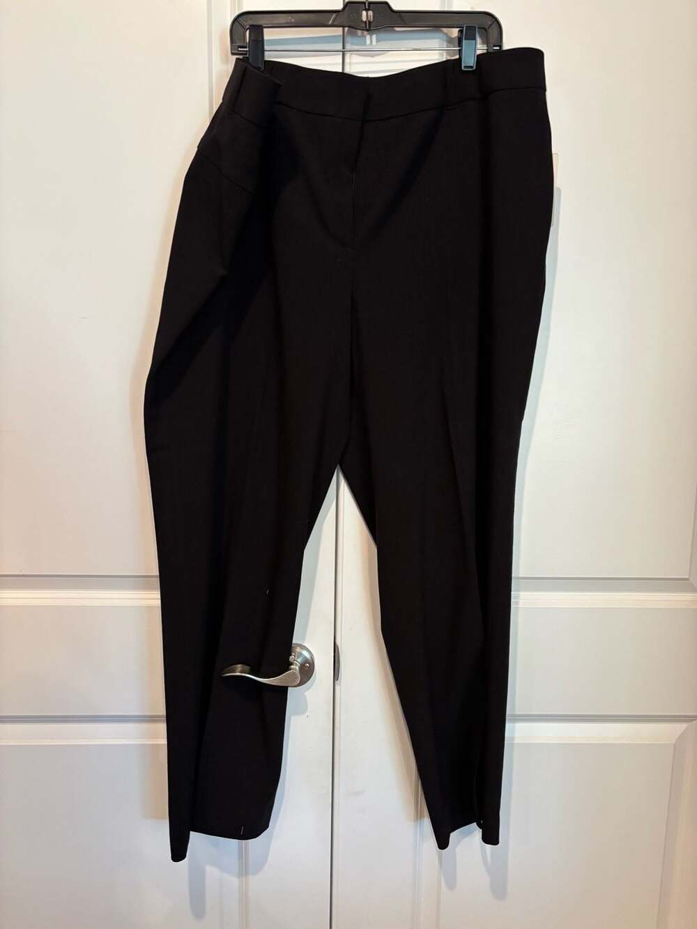 Zac & Rachel Woman Pants Size 22W Black Stretch Dress Trousers
